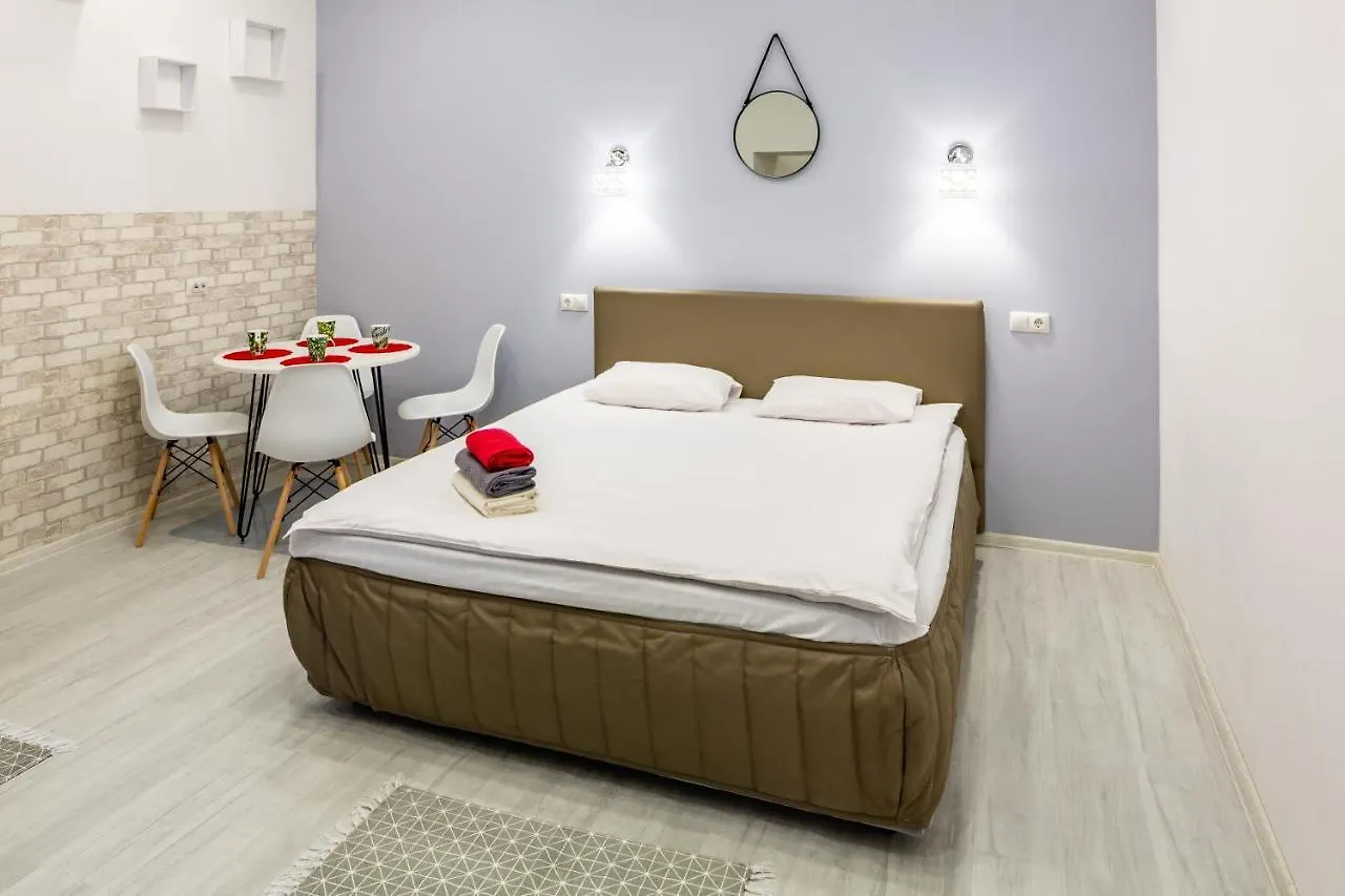 Bv Apartments Black And White Lviv Ukraine