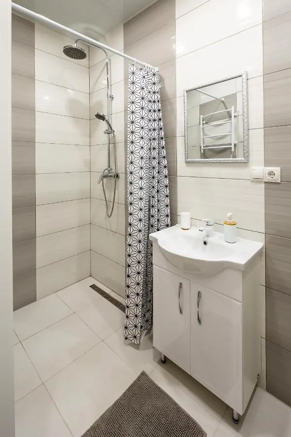 Bv Apartments Black And White Lviv